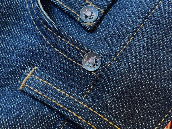 Atlas Vidalia Mills 14 oz Indigo Raw Denim  (Running tight, size up 1)