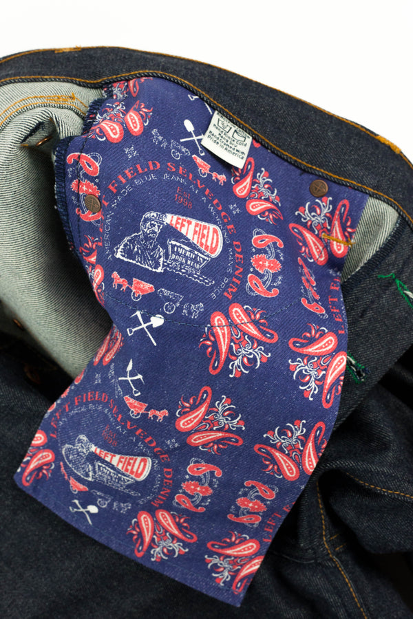 Atlas Vidalia Mills 14 oz Indigo Raw Denim  (Running tight, size up 1)