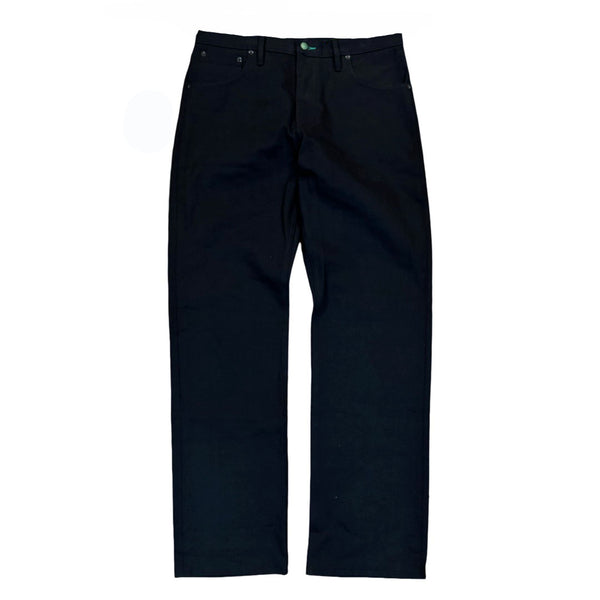 Black pants on a white background