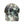 A classic six-panel baseball cap featuring a classic woodland camouflage pattern in green, brown, and beige, shown against a plain white background.