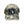 A baseball cap with a green, brown, and beige camouflage pattern, featuring a black embroidered 'NY' logo on the front, set against a plain white background.