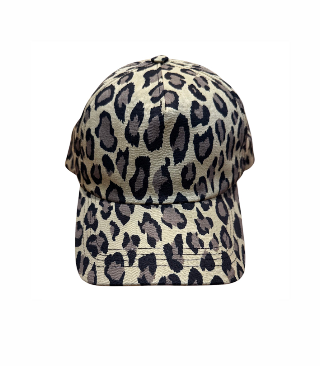 leopard hat blank