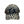 A baseball cap featuring a beige and black leopard print pattern with a black embroidered monogram 'LA' on the front, shown against a plain white background.