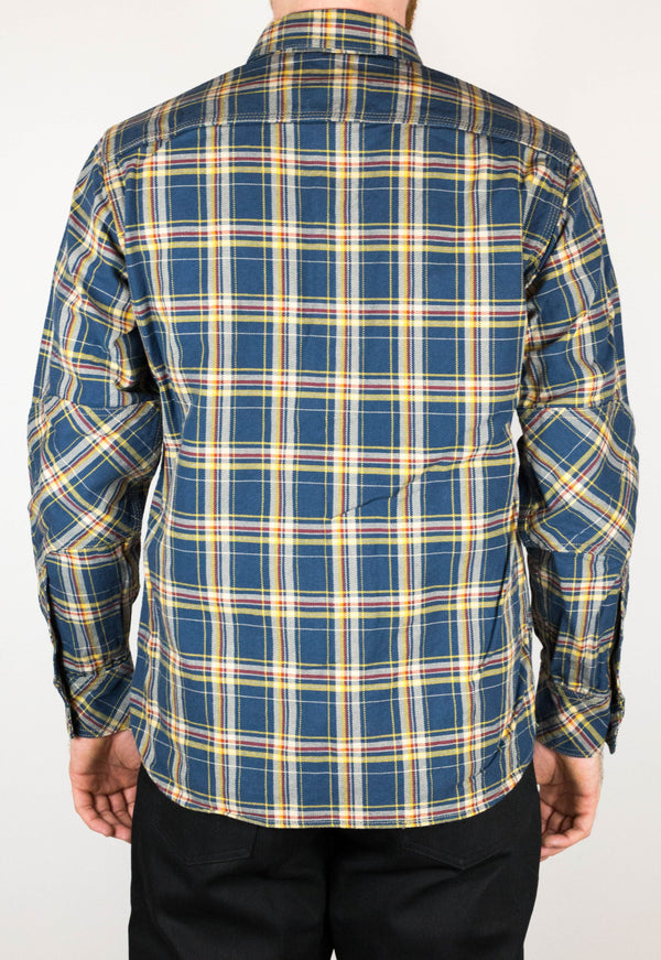 Roy Roger Heavyweight Tartan Twill Work Shirt with LF Buttons