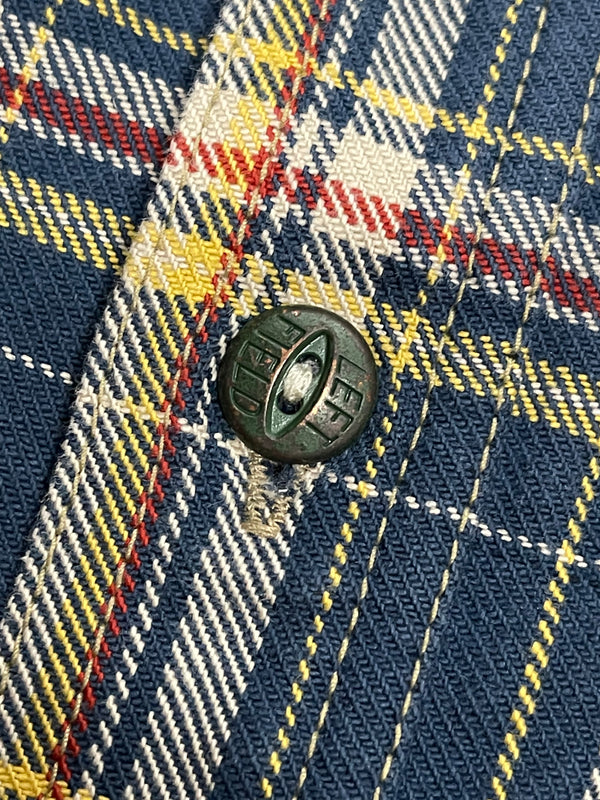 Roy Roger Heavyweight Tartan Twill Work Shirt with LF Buttons